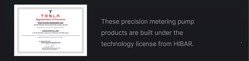 Unicontrols Certificate